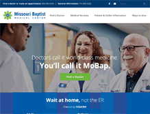Tablet Screenshot of missouribaptist.org